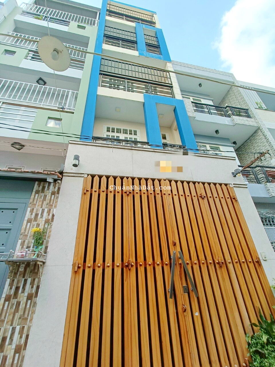 Cho thuê nhà mới 3 lầu HXH gần chợ sáng Bùi Minh Trực Phường 5 Quận 8