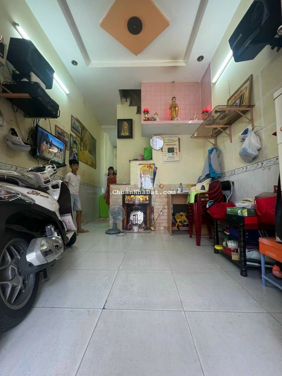 Nhà hẻm Đất Mới ,Bình Trị Đông, Bình Tân dt 24m2 1 lầu 2pn 2wc giá 2ty780