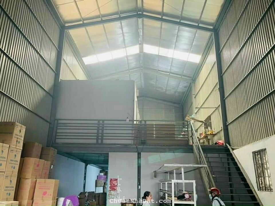 bán nhà xưởng 2 mặt tiền hẻm ở BHH B quận Bình Tân