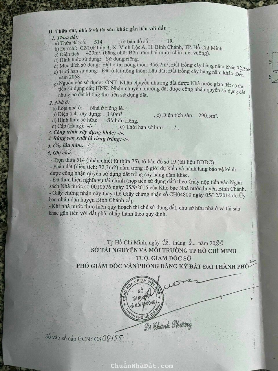 Nhà xưởng xã Vĩnh Lộc A, Bình Chánh , dt 429m2 giá 12,5 tỷ Nhà xưởng xã Vĩnh Lộc A, Bình Chánh , dt 429m2 giá 12,5 tỷ