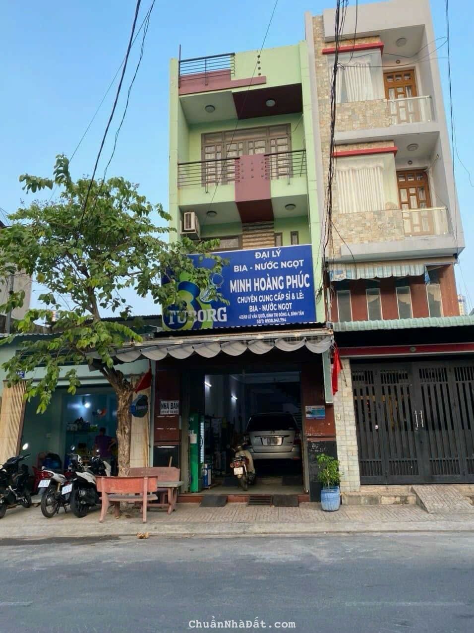 Nhà mặt tiền Lê Văn Quới, p BTĐ, Bình Tân dt 84m2 4 lầu 5pn 4wc giá 7ty750