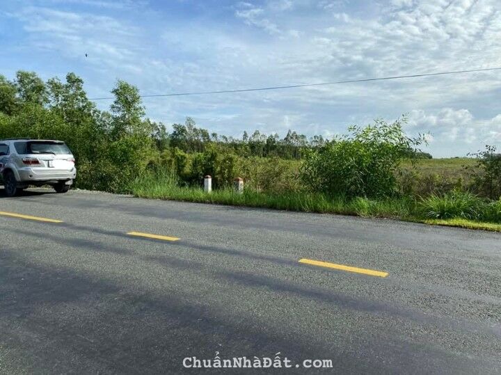 Đất vườn 2 mặt tiền DT818 dt 27235m2 Bình Hòa Nam, Đức Huệ,Long An giá 23 tỷ