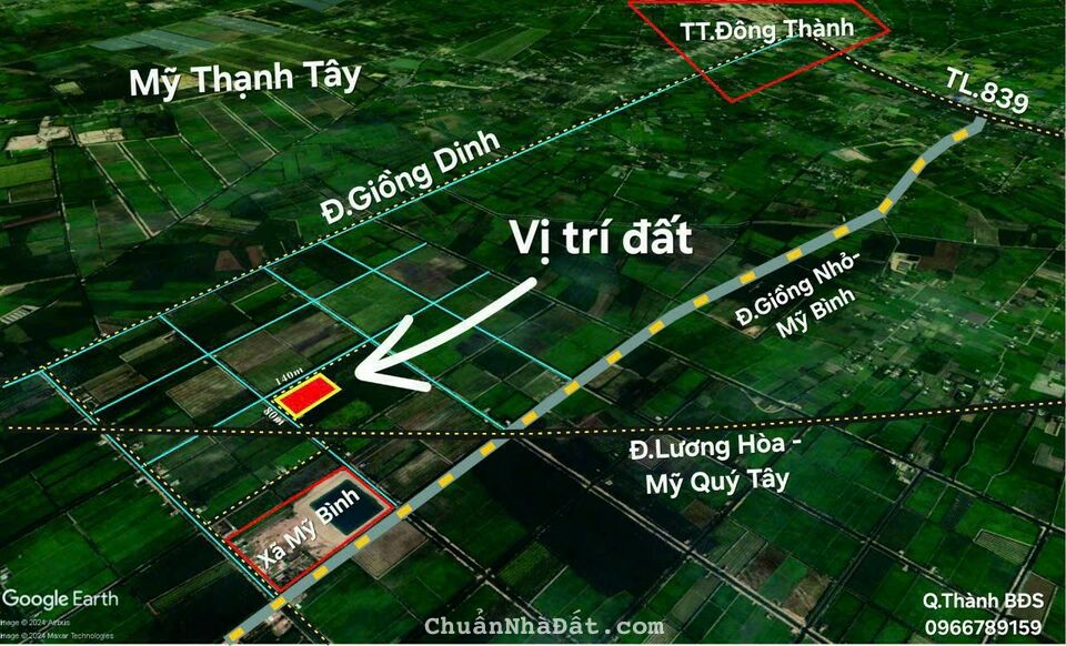 1,1 hecta đất lúa 2 mặt tiền view kênh ở Bình Mỹ , Đức Huệ , Long An giá 3 tỷ 200 triệu 1,1 hecta đất lúa 2 mặt tiền view kênh ở Bình Mỹ , Đức Huệ , Long An giá 3 tỷ 200 triệu