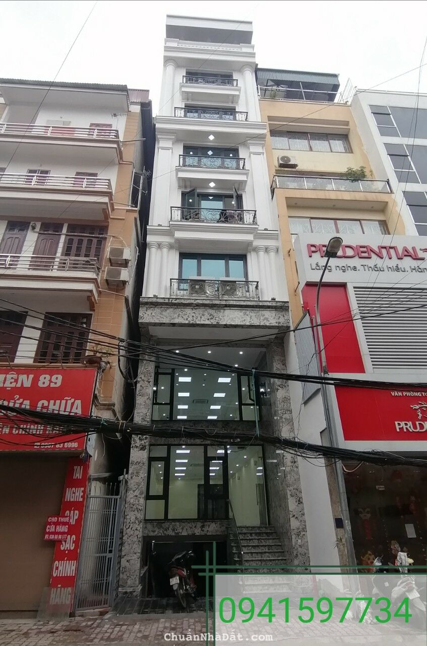 Cho Thuê tòa nhà 9 Tầng Mặt Phố Nguyễn Ngọc Nại- Vương Thừa Vũ DT 115m2. Giá 110tr/th