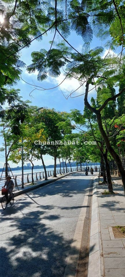 ĐẲNG CẤP Mặt phố Trích Sài - Hồ Tây 100m2, mặt tiền 10, view Hồ, KD đỉnh, 70tỷ.