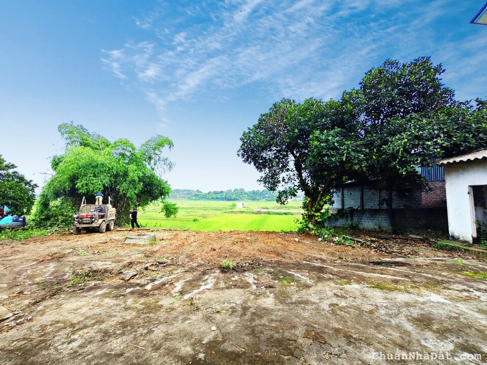 Lô đất view cánh đồng bát ngát, Hoà Thạch, Quốc Oai, Hà Nội