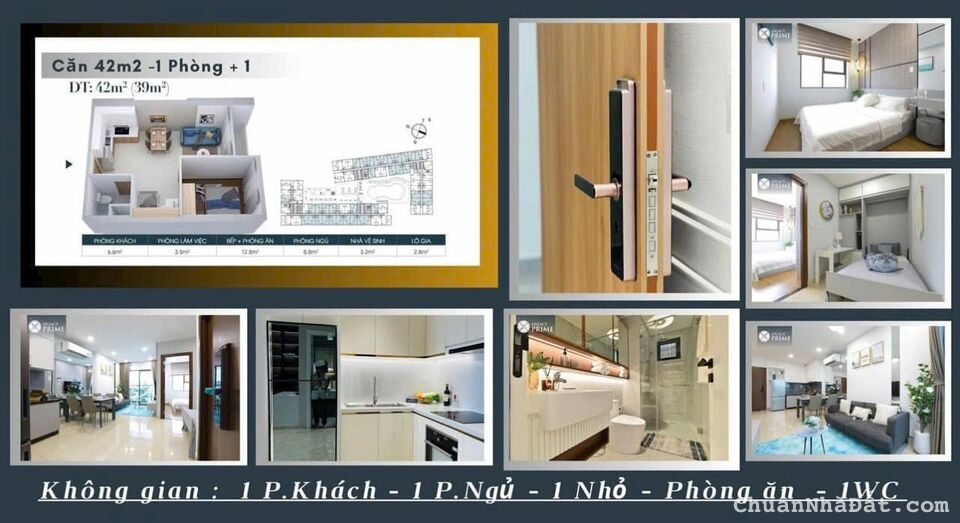 Cơ hội mua căn hộ 1PN ngay Aeon Mall Bình Dương chỉ với130 triệu, LH 093.603.9981