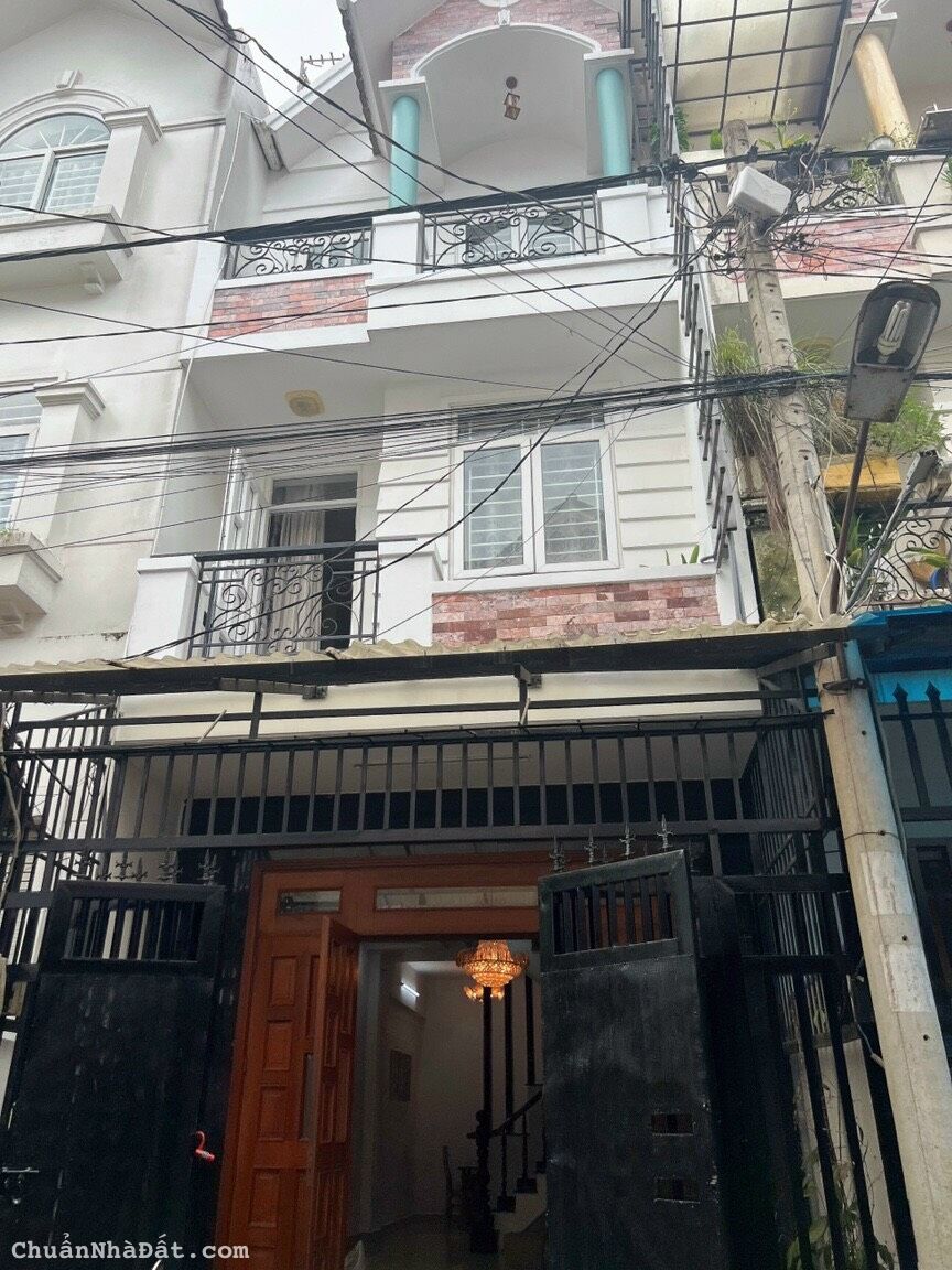 Nhà bán, sẹc 4m, Hồ Biểu Chánh, 4.1 x 12m, 2 lầu, 4PN, Phú Nhuận