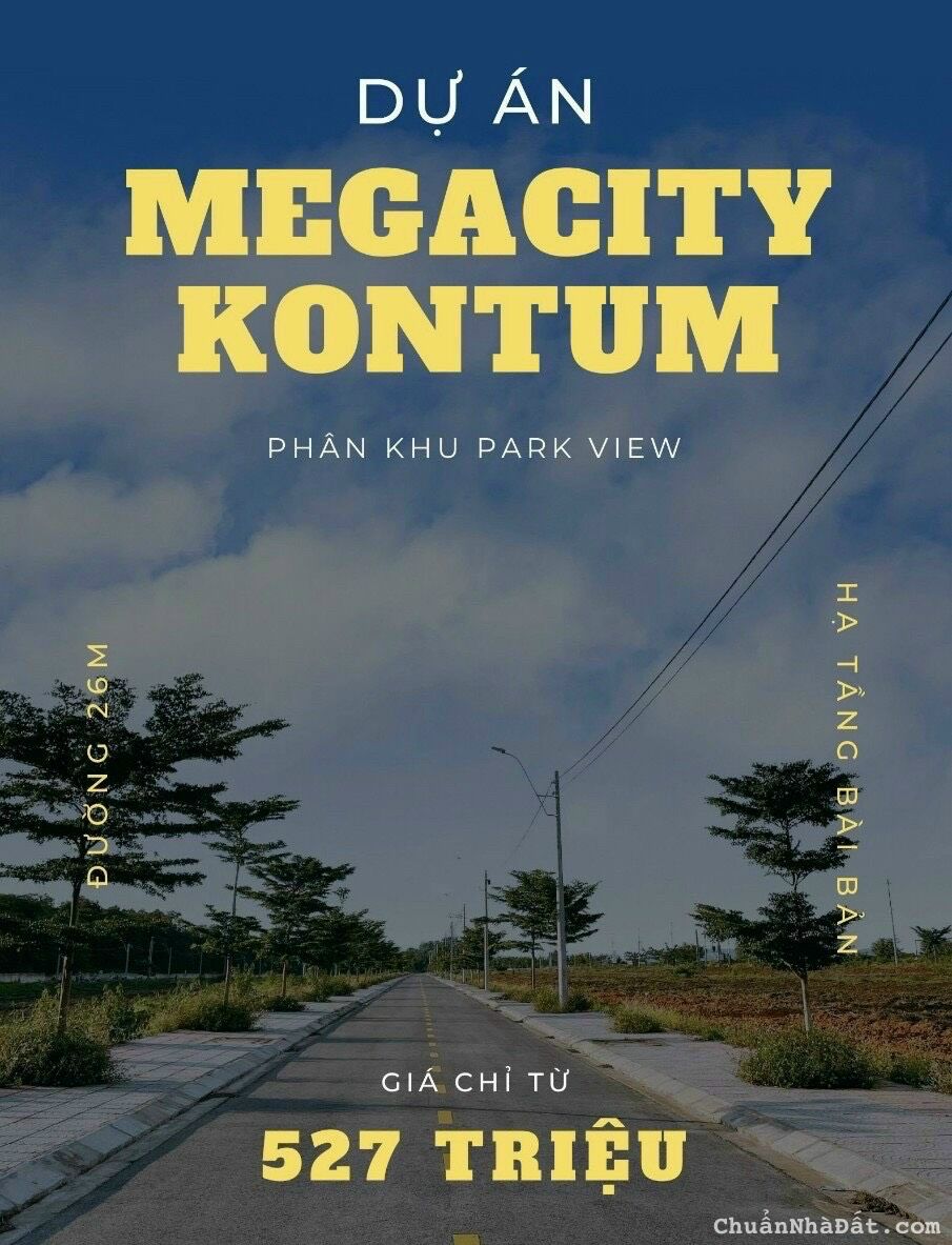 Sụp hầm! Chủ bán nhanh lô 169m2 Chỉ 515 Triệu Khu đô thị Megacity Kon Tum Sụp hầm! Chủ bán nhanh lô 169m2 Chỉ 515 Triệu Khu đô thị Megacity Kon Tum