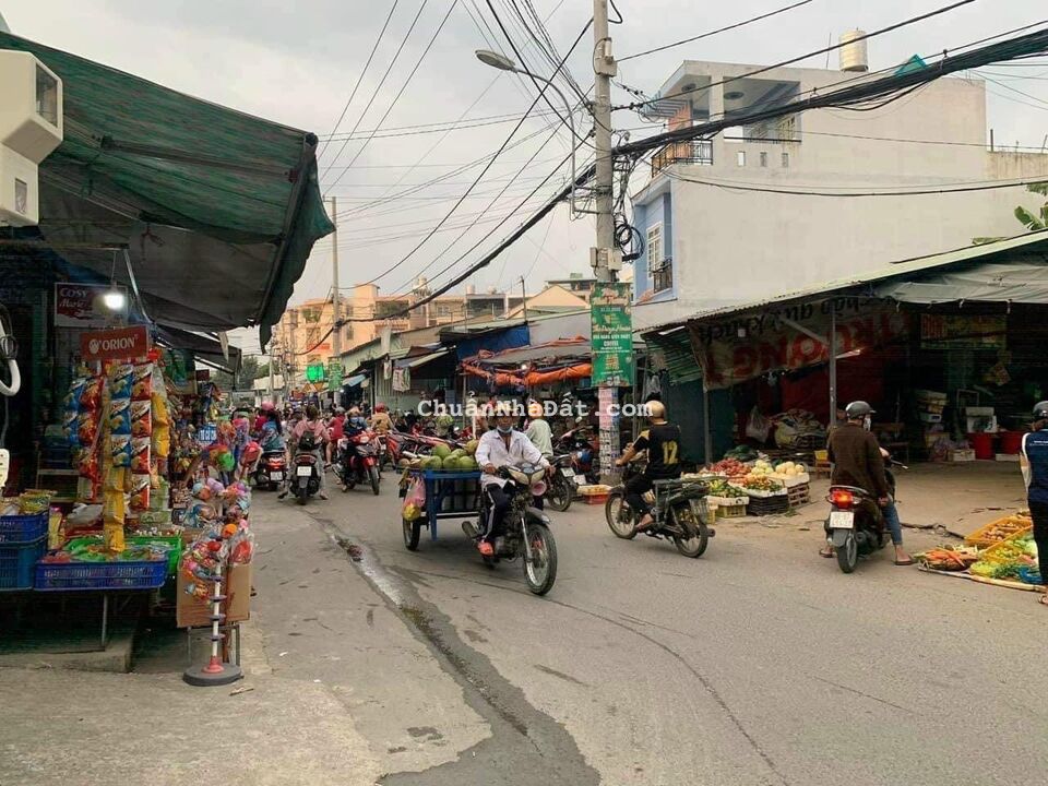 Bán lô đất 1/ ngắn đường CHỢ Tân Chánh Hiệp 3. Quận 12.Dt 4.5 x 14.Giá 3.4 tỷ