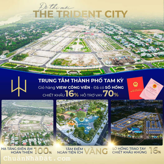Tâm điểm khu đô thị The Trident City An Phú Tam Kỳ Tâm điểm khu đô thị The Trident City An Phú Tam Kỳ