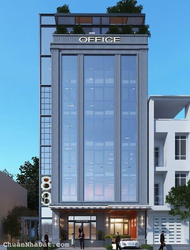 Bán đất phố Nguyễn Văn Huyên 202m2, mặt tiền 11m, ô tô tránh, kinh doanh cho thuê tốt, 1 nhà ra phố