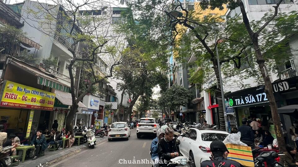 Bán đất mặt Phố Triệu Việt Vương 319m2 mặt tiền 13,8m 1 sổ 1 chủ vuông Giá 700 Triệu/m2