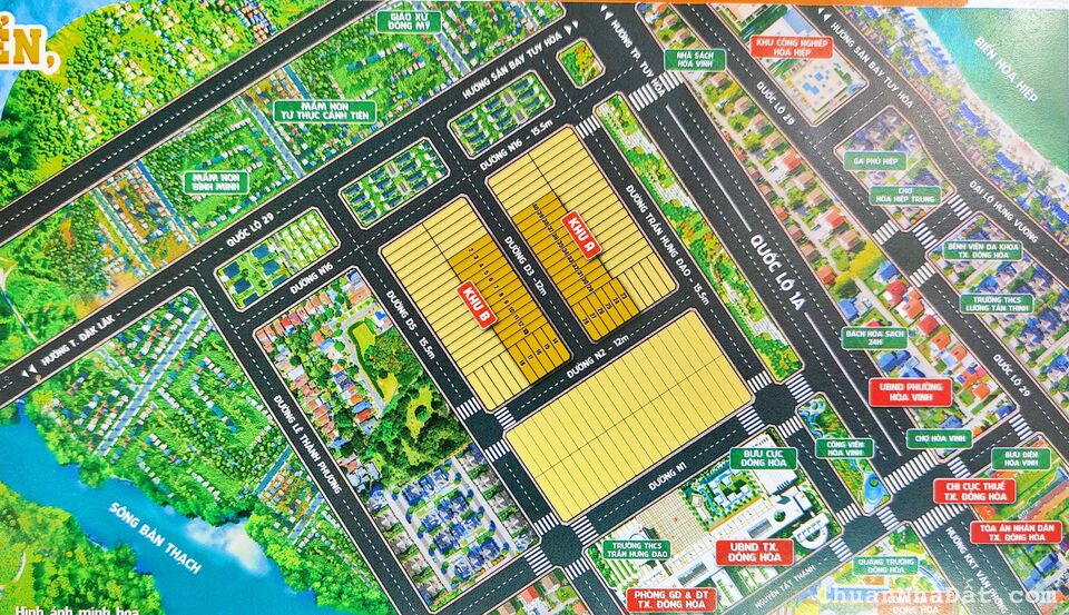 Chính chủ cần bán gấp lô đất Đông Hoà - Phú Yên giá rẻ chỉ 1,6 tỷ 