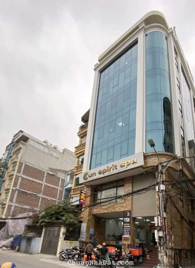 Toà văn phòng Q.Đống Đa - Tôn Đức Thắng 120m2, 9 tầng mới, lô góc kd đỉnh, giá chào 77 tỷ