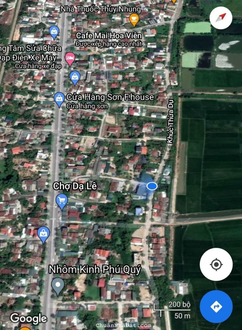 Bán lô góc đường Khúc Thừa Dụ giá 21 triệu/m2