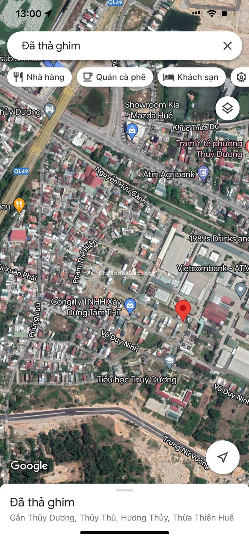 KQH Vịnh Mộc giá rẻ chỉ 19,X triệu/m2