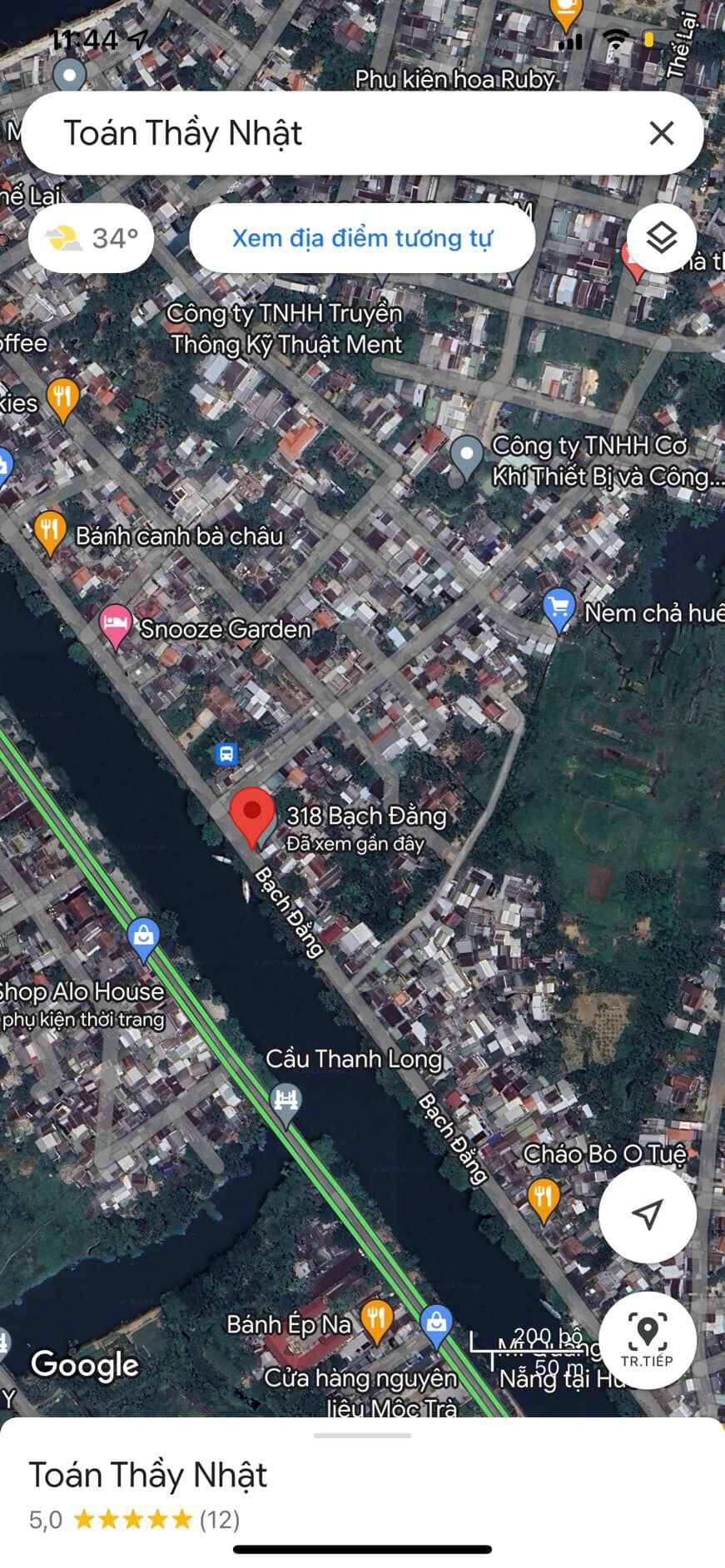 Bán đất 2 mặt tiền kinh doanh đường Bạch Đằng