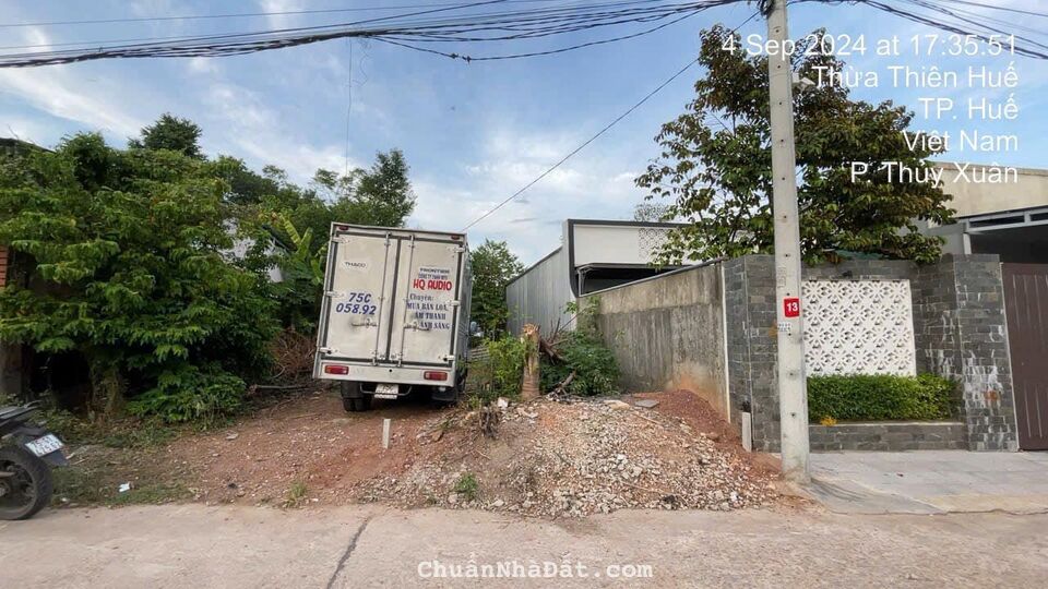 Bán Đất Mặt Tiền Cạnh Tịnh Trúc Gia - Thủy Xuân - Đường Thông Ra KQH Bàu Vá Bán Đất Mặt Tiền Cạnh Tịnh Trúc Gia - Thủy Xuân - Đường Thông Ra KQH Bàu Vá