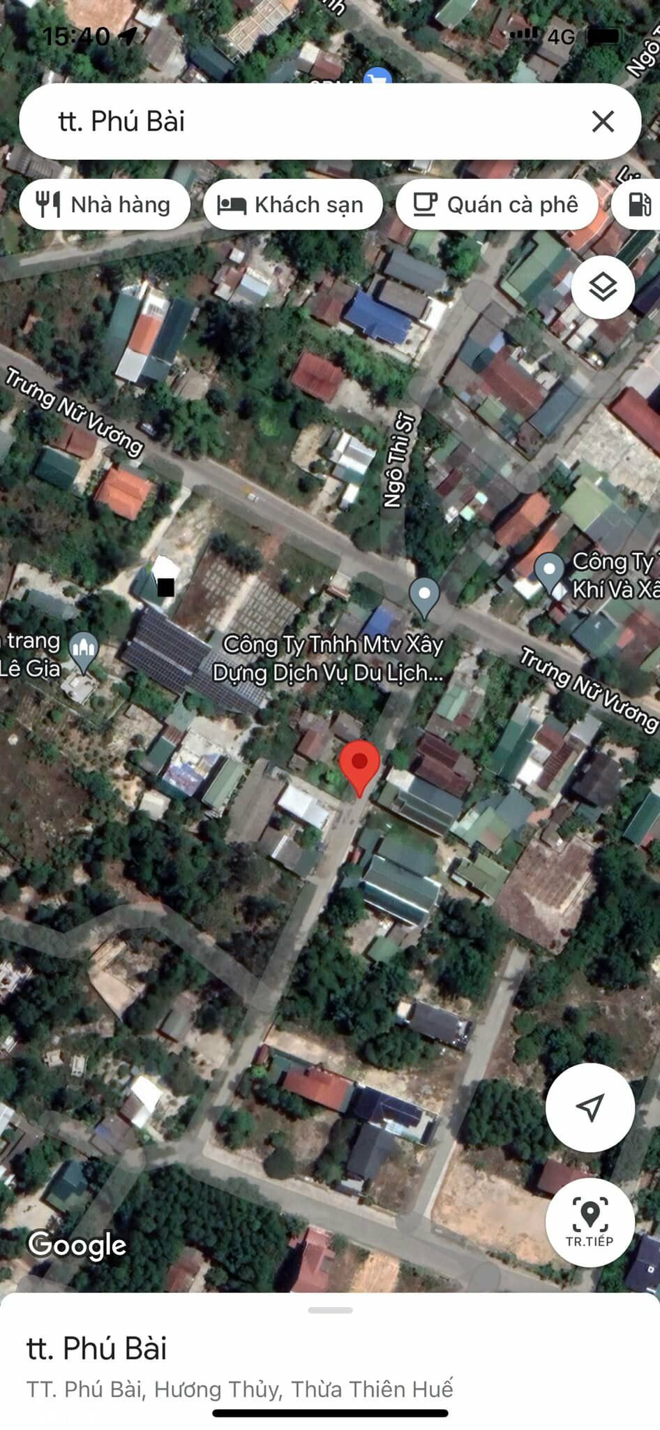 Bán đất kiệt 85 Trưng Nữ Vương, Phú Bài giá chỉ 13,X triệu/m2