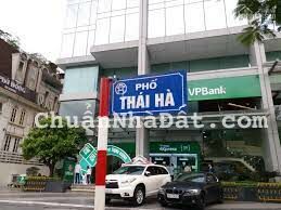 THƠM !! Bán nhà mặt phố Thái Hà chuẩn 100%. DT 40m2 x5T, MT và hậu 4.06, 25.5 tỷ THƠM !! Bán nhà mặt phố Thái Hà chuẩn 100%. DT 40m2 x5T, MT và hậu 4.06, 25.5 tỷ