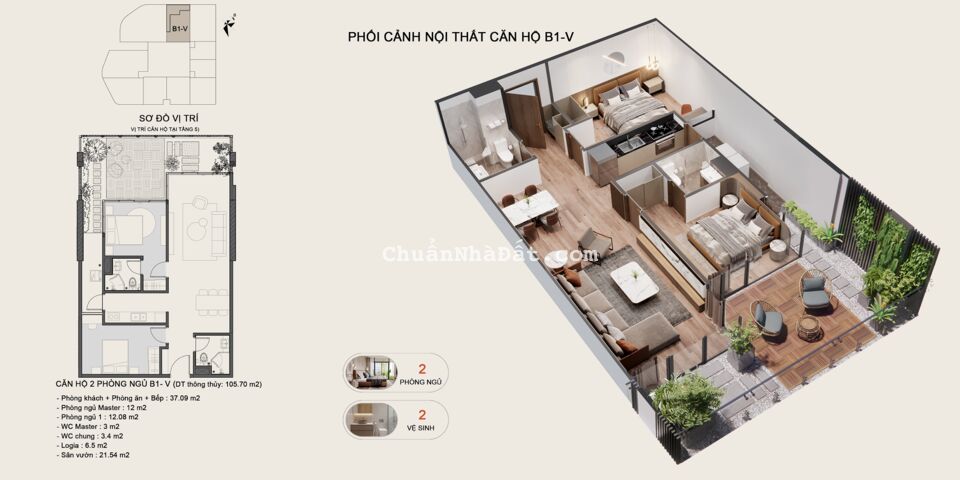 Bán căn hộ cao cấp 2PN trung tâm quận Đống Đa, cạnh Vincom Phạm Ngọc Thạch, đảm bảo chỗ đỗ ô tô