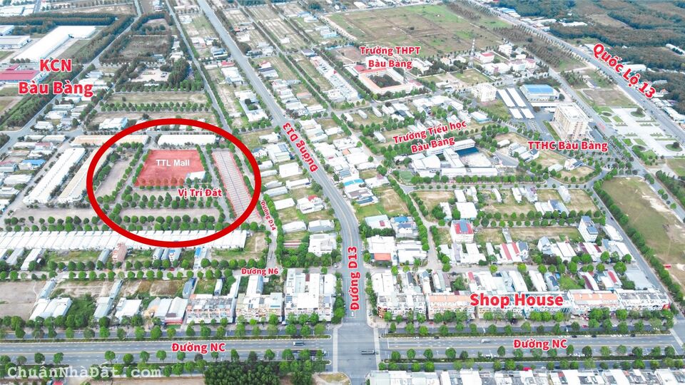 Chủ ngộp cấn bán gấp lô đất ngay Trung tâm Hành chính Bàu Bàng
