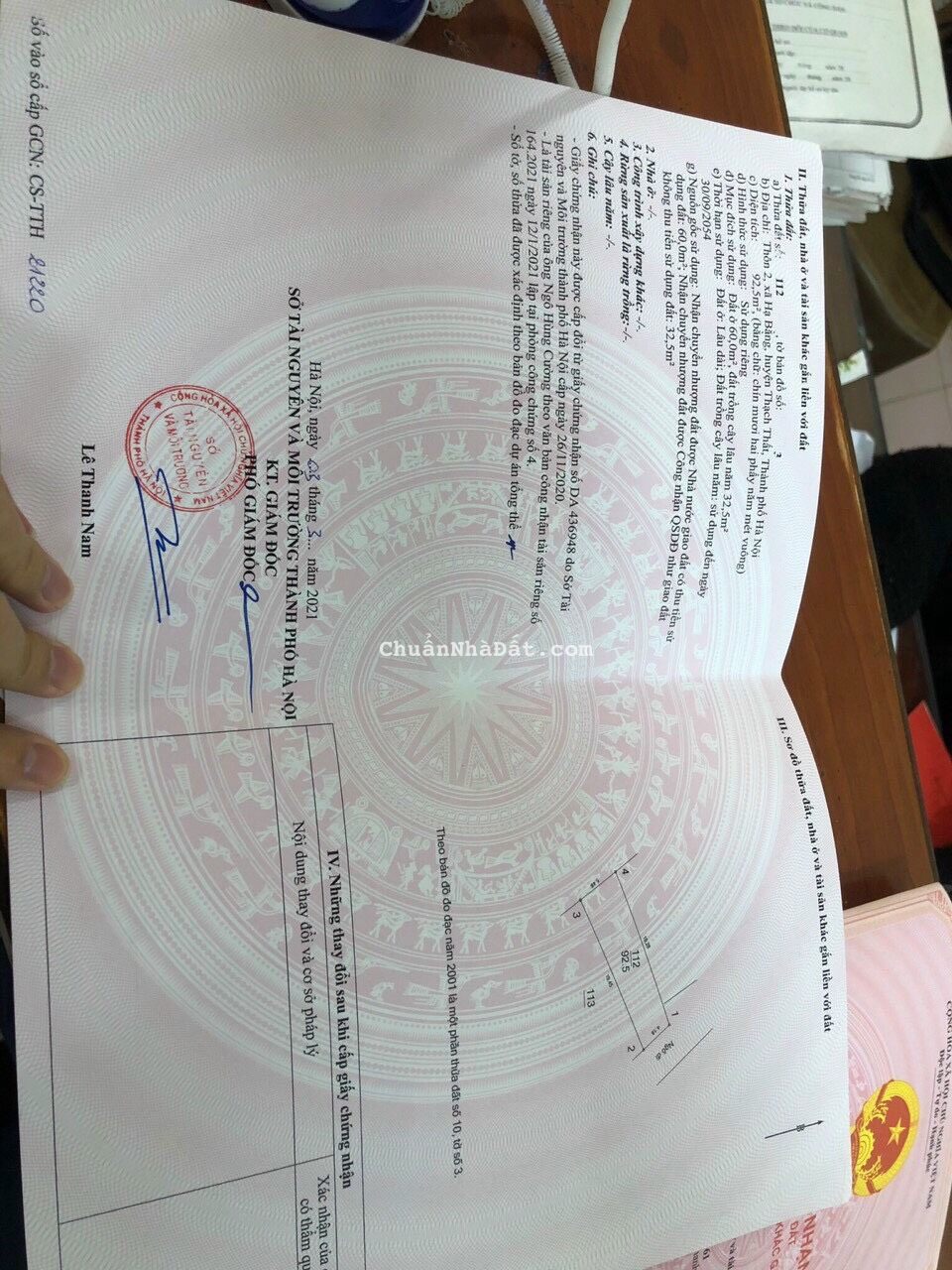 Bán Đất - Hạ Bằng - Thạch Thất - Hà Nội