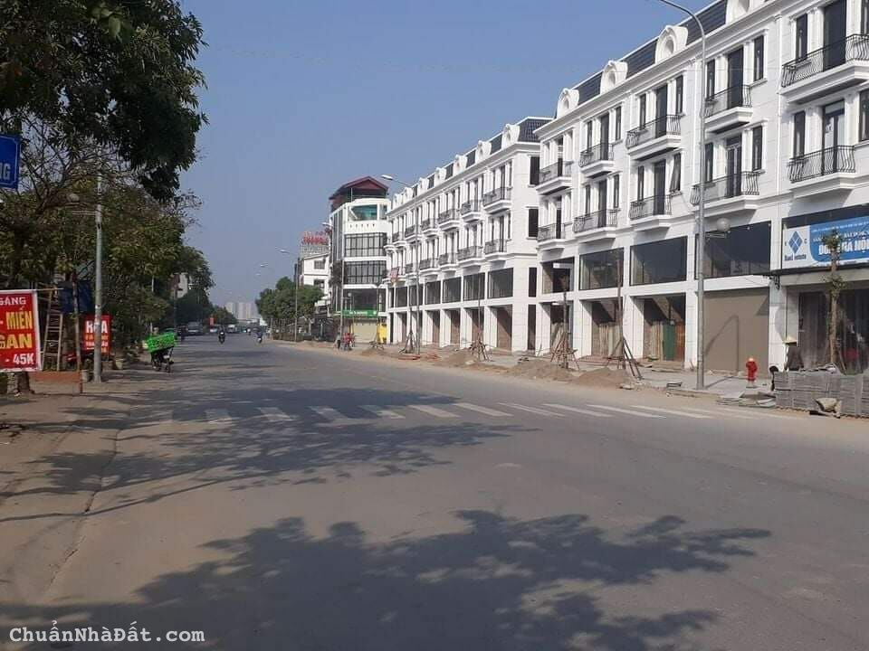 Cần bán shophouse Sông Hồng mặt phố Thành Trung, khu 31ha, Trâu Quỳ, Gia Lâm, DT 90m2