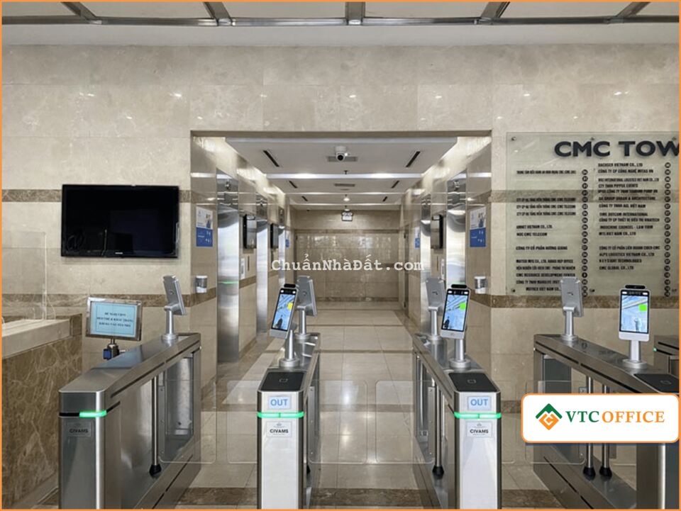 BQL cho thuê văn phòng hạng B tòa nhà CMC đẹp nhất phố Duy Tân, Cầu Giấy, diện tích đa dạng