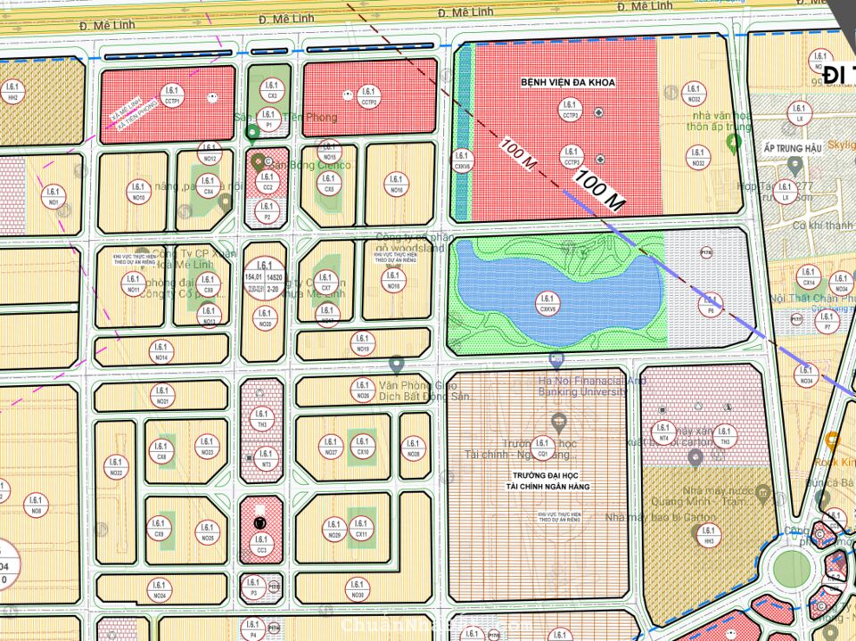 Cần chuyển nhượng đất biệt thự chục chính khu A dự án Cienco5 mê Linh. 