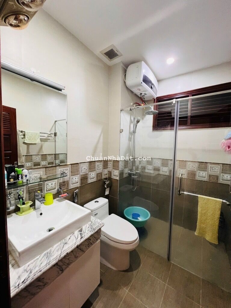 Bán nhà liền kề thịnh liệt 4 tầng long lanh ô chờ thang máy lô góc hoàng mai