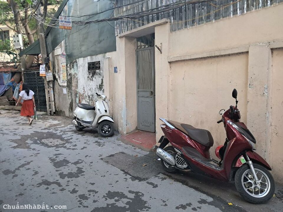 Bán 124M trường chinh tặng nhà lô góc ô tô trải tránh đống đa