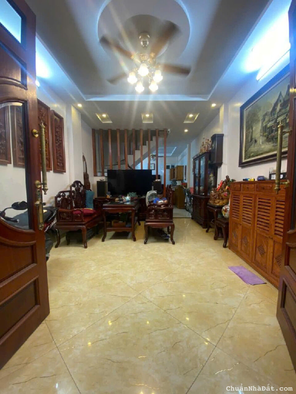 Bán nhà đông thiên 6 tầng dân xây mặt ngõ thông ô tô qua kinh doanh hoàng mai