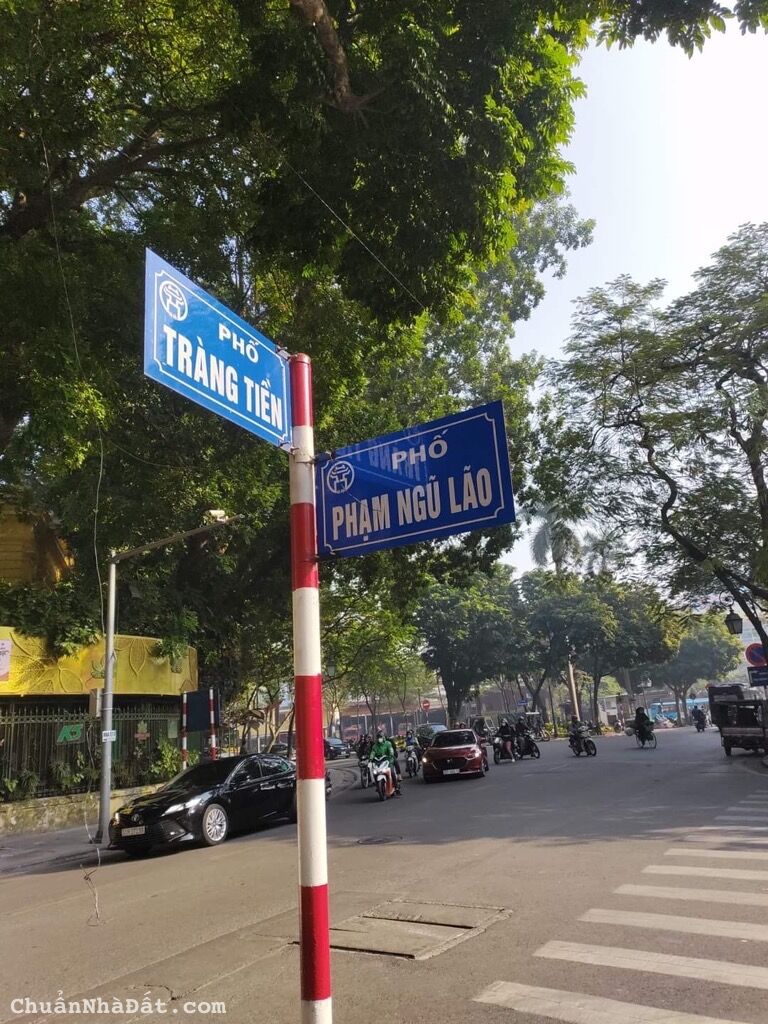 Bán đất phạm ngũ lão 134M lô góc ô tô tránh dừng đỗ siêu hiếm hoàn kiếm