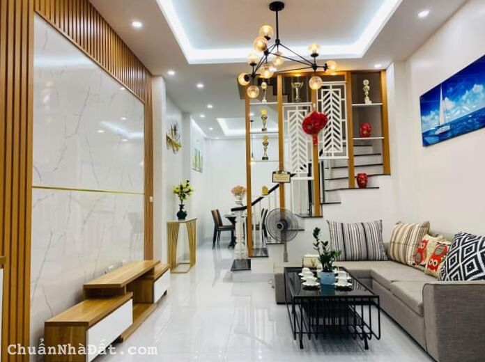 Bán Nhà. Hoàng Mai, 40m2 4T nhỉnh 4ty 15m ô tô tránh tặng full nội thất siêu xịn