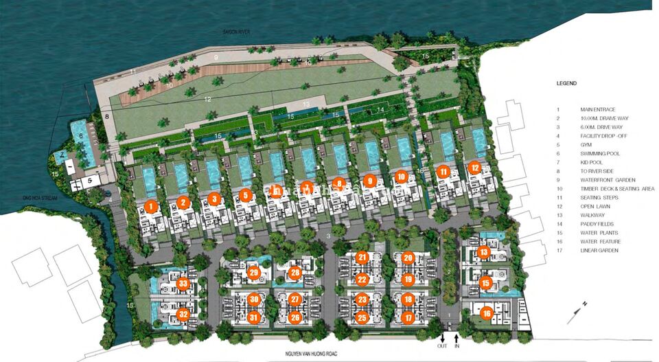  Bán biệt thự Holm Thảo Điền ven sông Saigon, DT đất 290m2, 3 tầng, 4PN-5WC, sổ hồng