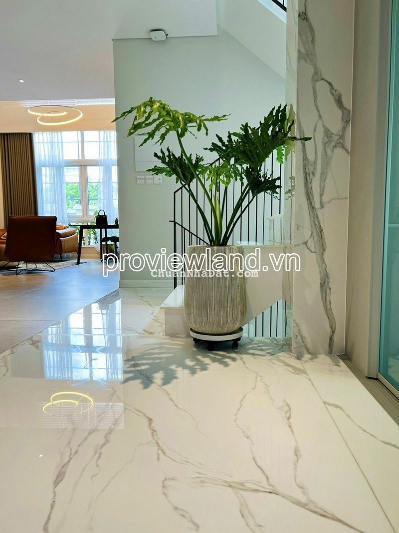 Bán biệt thự King Crown Thảo Điền, 1 hầm + 4 tầng, 289.9m2 đất, nhà hoàn thiện