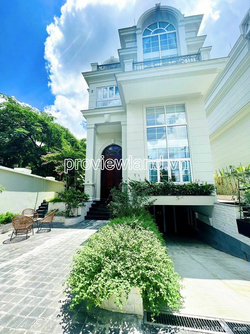 Bán biệt thự King Crown Thảo Điền, 1 hầm + 4 tầng, 289.9m2 đất, nhà hoàn thiện