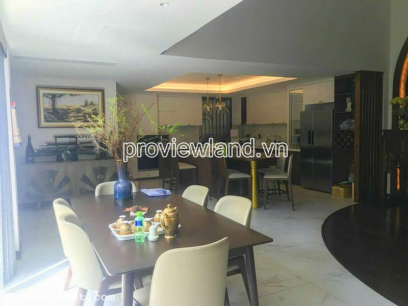 Bán biệt thự đẹp khu Tân Định, Q1, gần chợ Tân Định, 13x20m đất, 1 hầm + 4 tầng, 118 tỷ