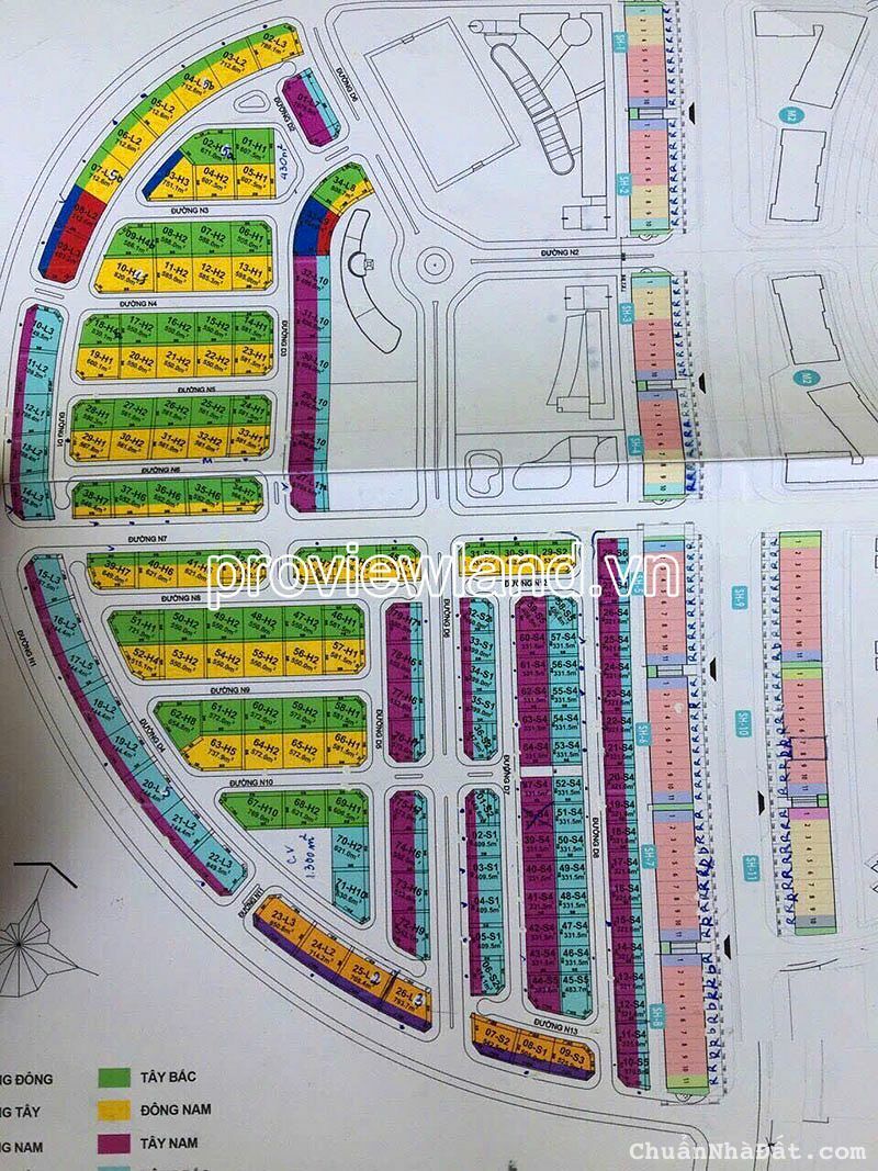 Bán biệt thự vòng cung Saroma Sala, DT khoảng 712-800m2, 1 hầm + 4 tầng