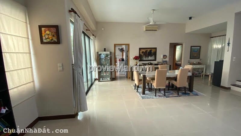 Bán biệt thự Villa Riviera An Phú, 289m2 đất, 3 tầng, sổ hồng, 2 chổ đậu oto