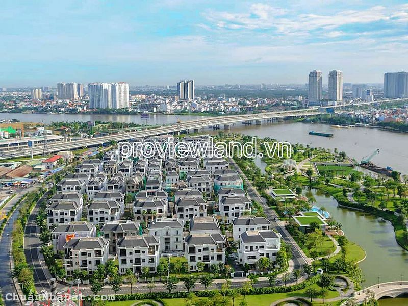 Bán biệt thự Vinhomes Centrak Park, 320m2 đất, 1 hầm + 4 tầng, nhà hoàn thiện