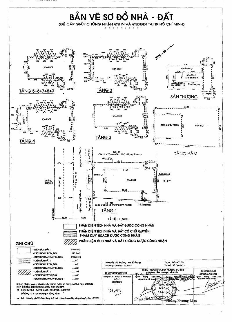Bán toà nhà Quận 1, gồm 1 hầm + 10 tầng, MT Hai Bà Trưng, 19x33m đất, vị trí VIP