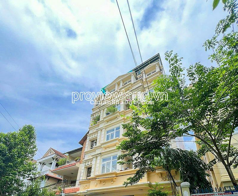 Bán tòa nhà căn hộ dịch vụ Thảo Điền, Nguyễn Văn Hưởng, 6 tầng, 9 căn, 197m2 đất