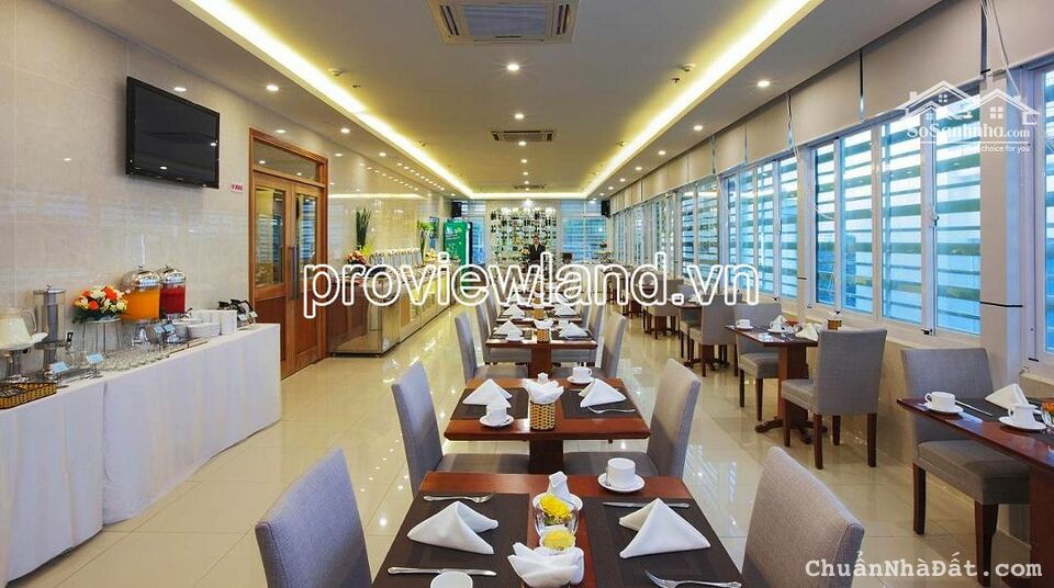 Bán toà nhà khách sạn mặt tiền Võ Văn Tần, Quận 3, 10x38m, 1 hầm + 10 tầng