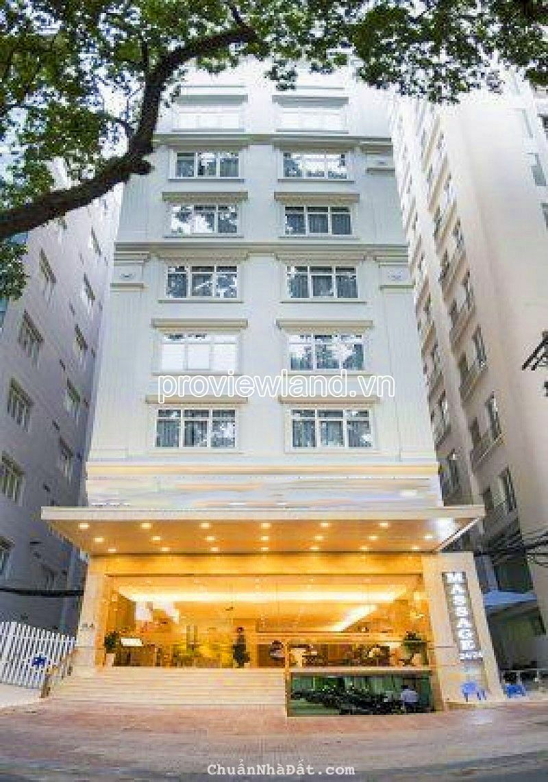 Bán toà nhà khách sạn mặt tiền Võ Văn Tần, Quận 3, 10x38m, 1 hầm + 10 tầng