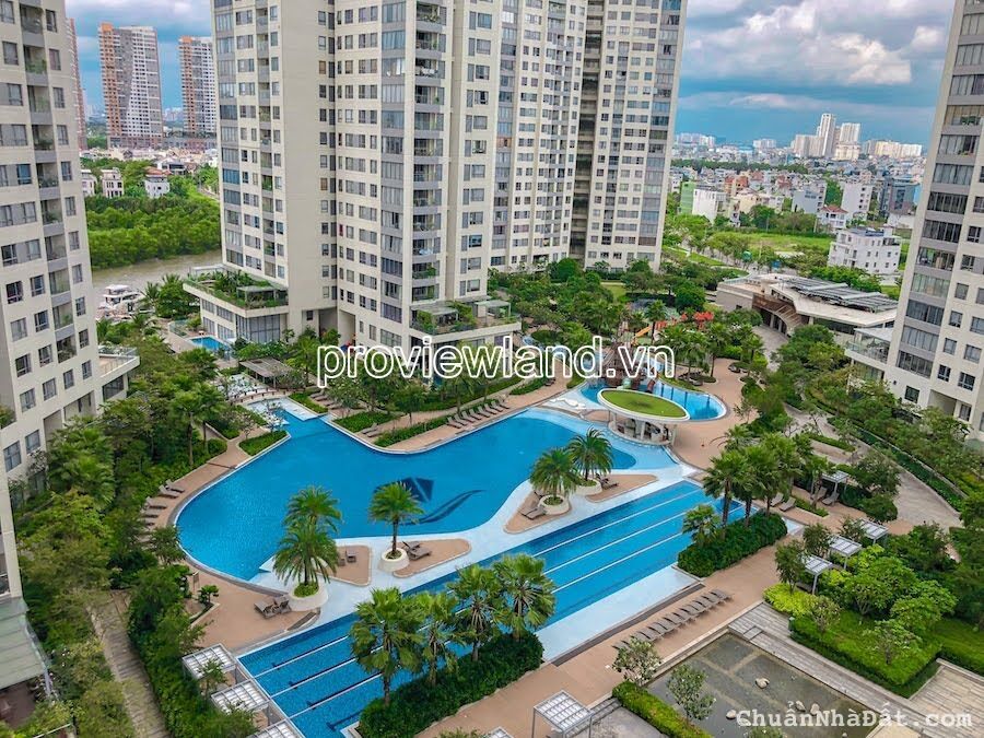 Bán căn hộ Duplex dự án Diamond Island, 2 tầng, 4PN, DT 200m2, view hồ bơi
