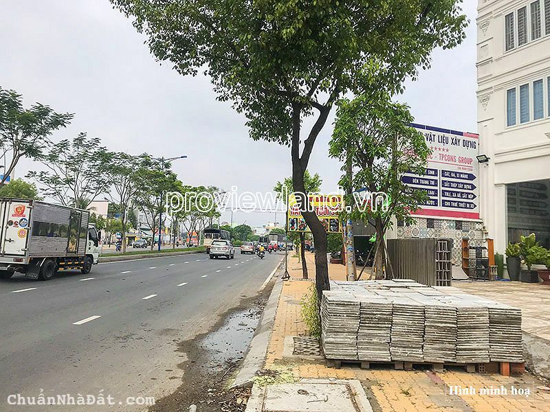 Bán tòa nhà văn phòng Bình Chánh, góc 2MT, 3 tầng + sân thượng, 426m2 đất