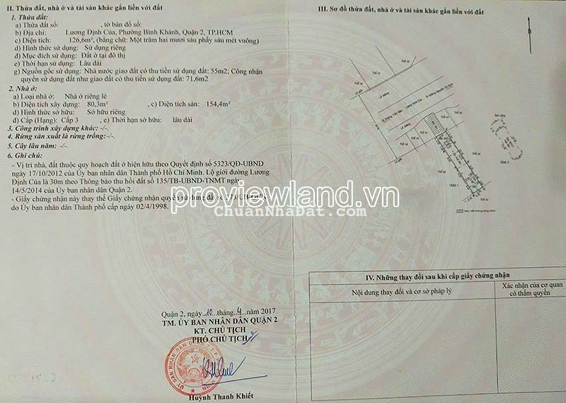 Bán lô đất mặt tiền Lương Định Của, Q2, tổng dt 317m2, ngang 10m, giá 158 tỷ Bán lô đất mặt tiền Lương Định Của, Q2, tổng dt 317m2, ngang 10m, giá 158 tỷ